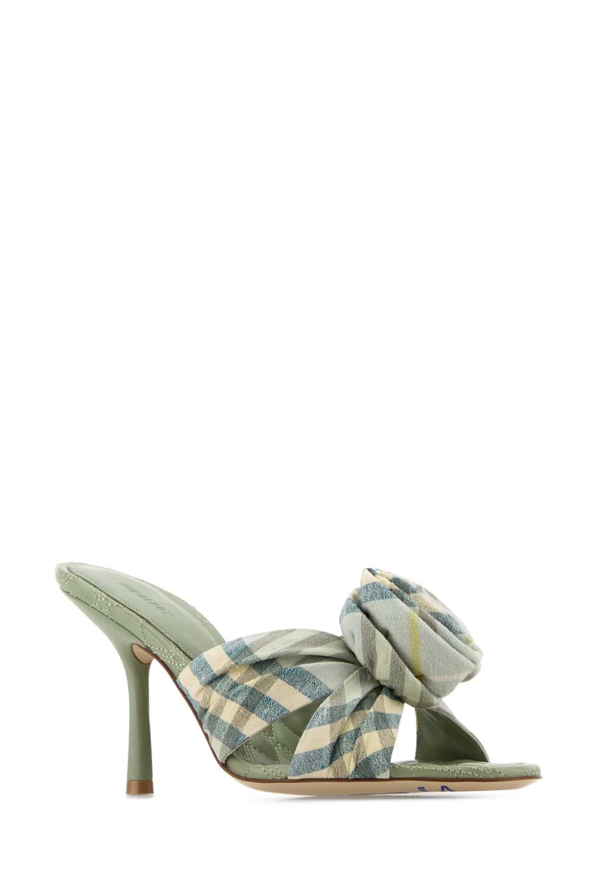 Embroidered fabric Mews mules - мініатюра 2