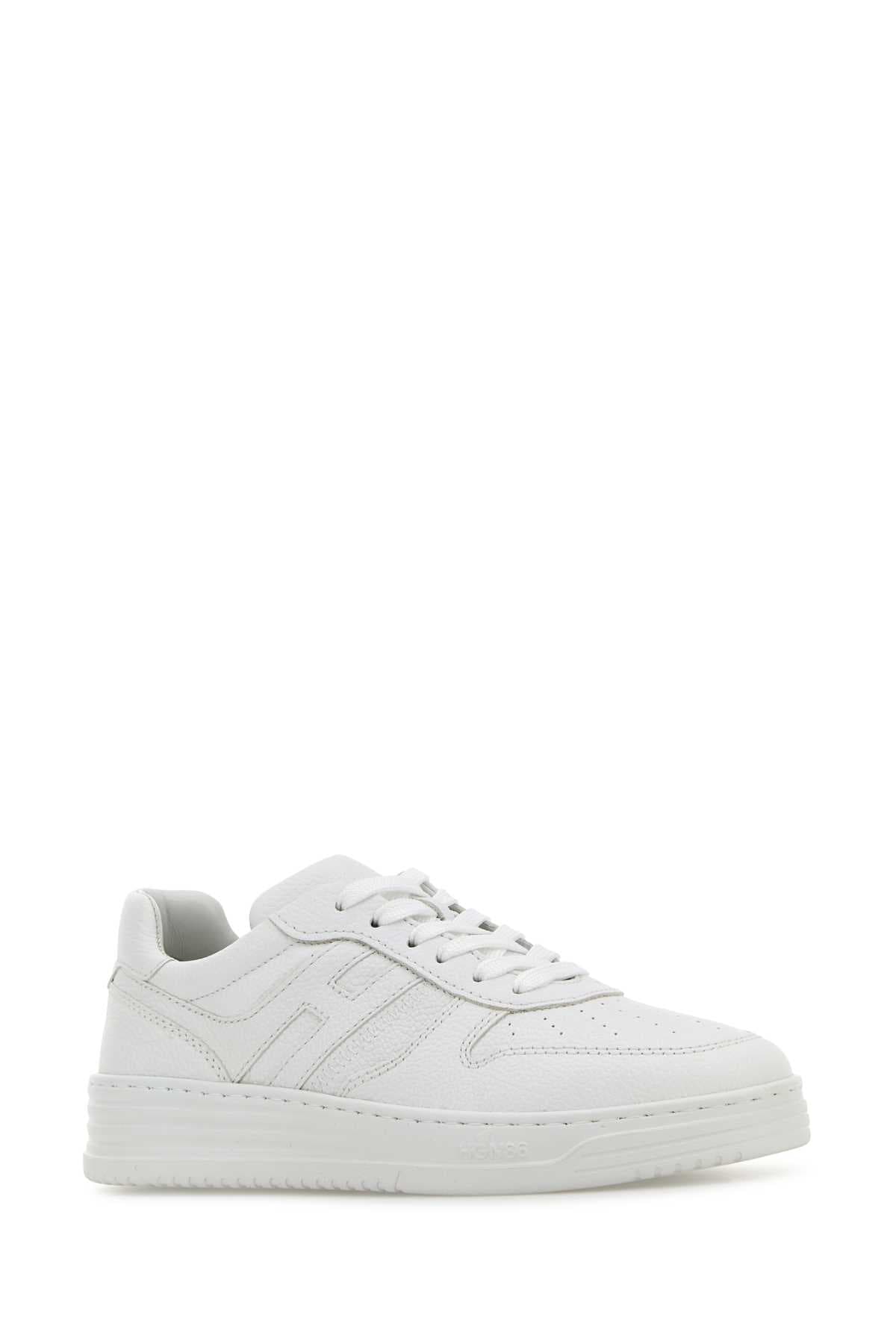 White leather H630 sneakers - мініатюра 2