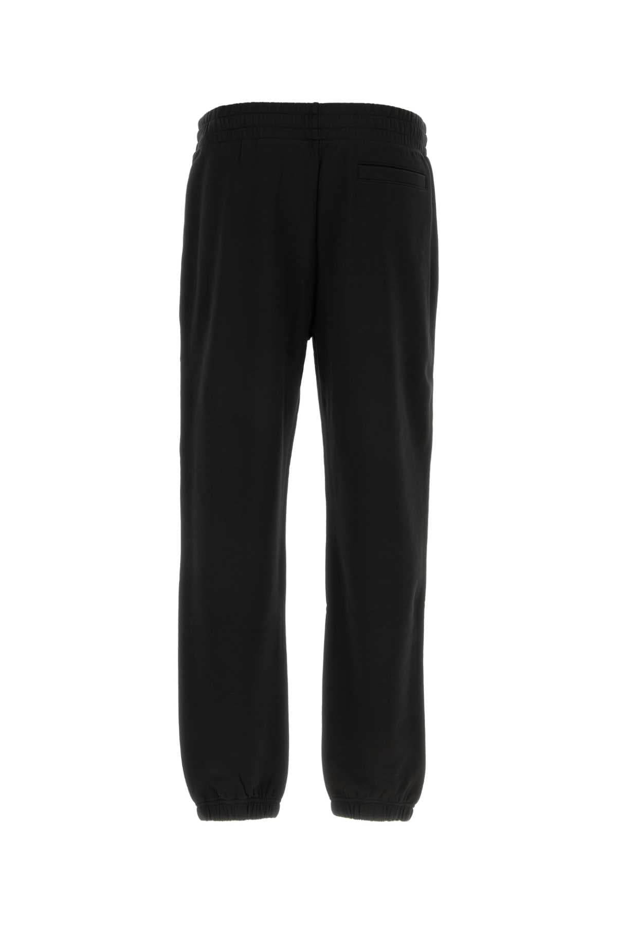 Black cotton joggers - мініатюра 2