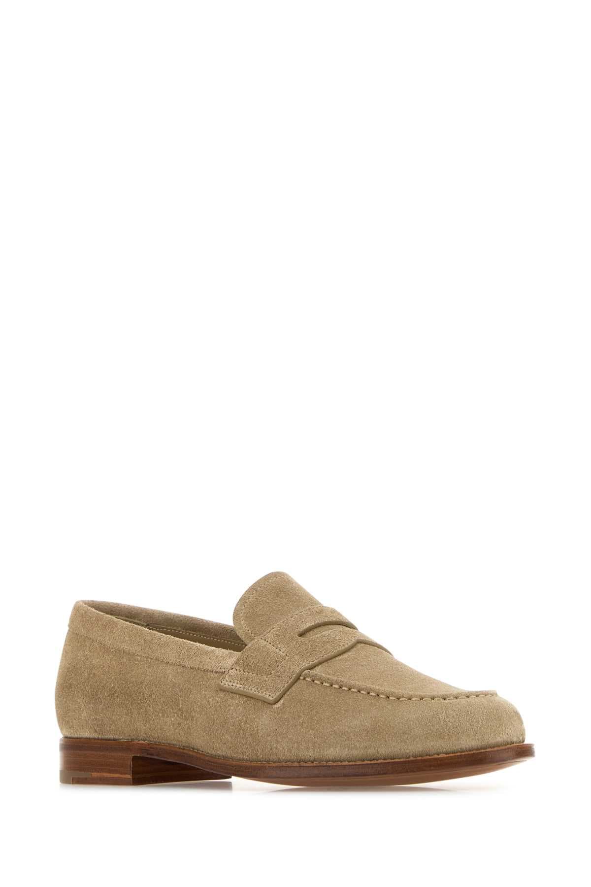 Dove grey suede Heswall W loafers - мініатюра 2