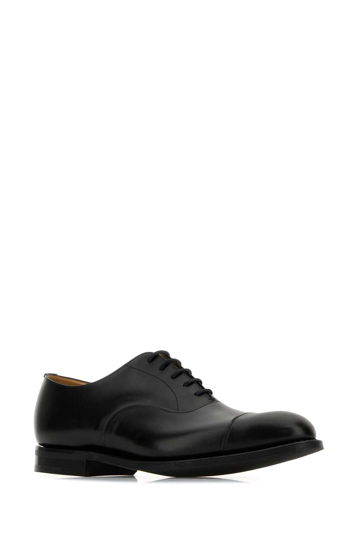 Black leather Consul R 2.0 lace-up shoes - мініатюра 2