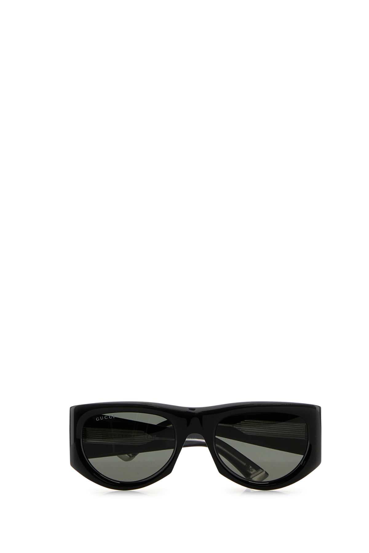 Black acetate sunglasses - мініатюра 2
