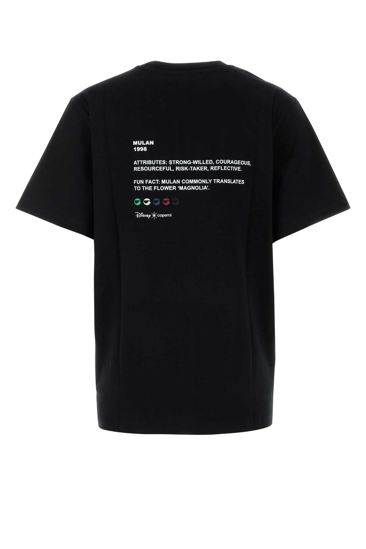 Black cotton Coperni X Disney Mulan t-shirt - мініатюра 2