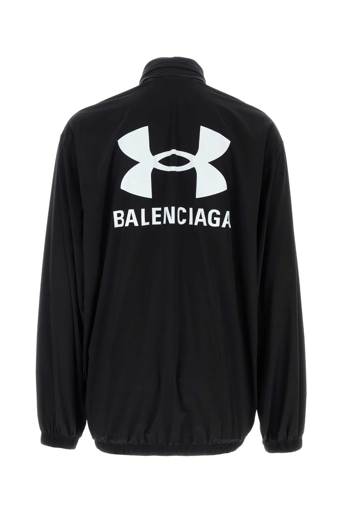 Black stretch nylon Balenciaga X Under Armour jacket - мініатюра 2