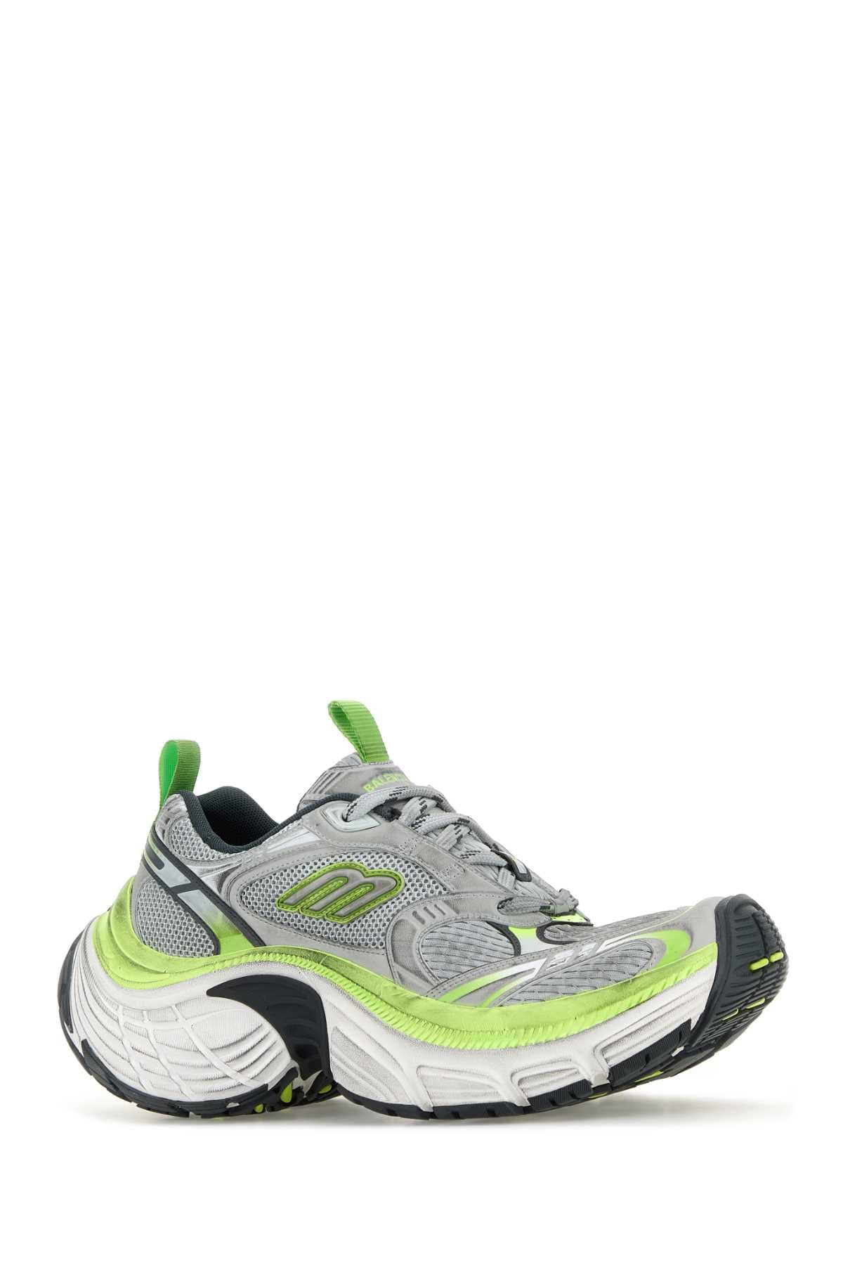 Multicolor mesh and rubber 6XL sneakers - мініатюра 2