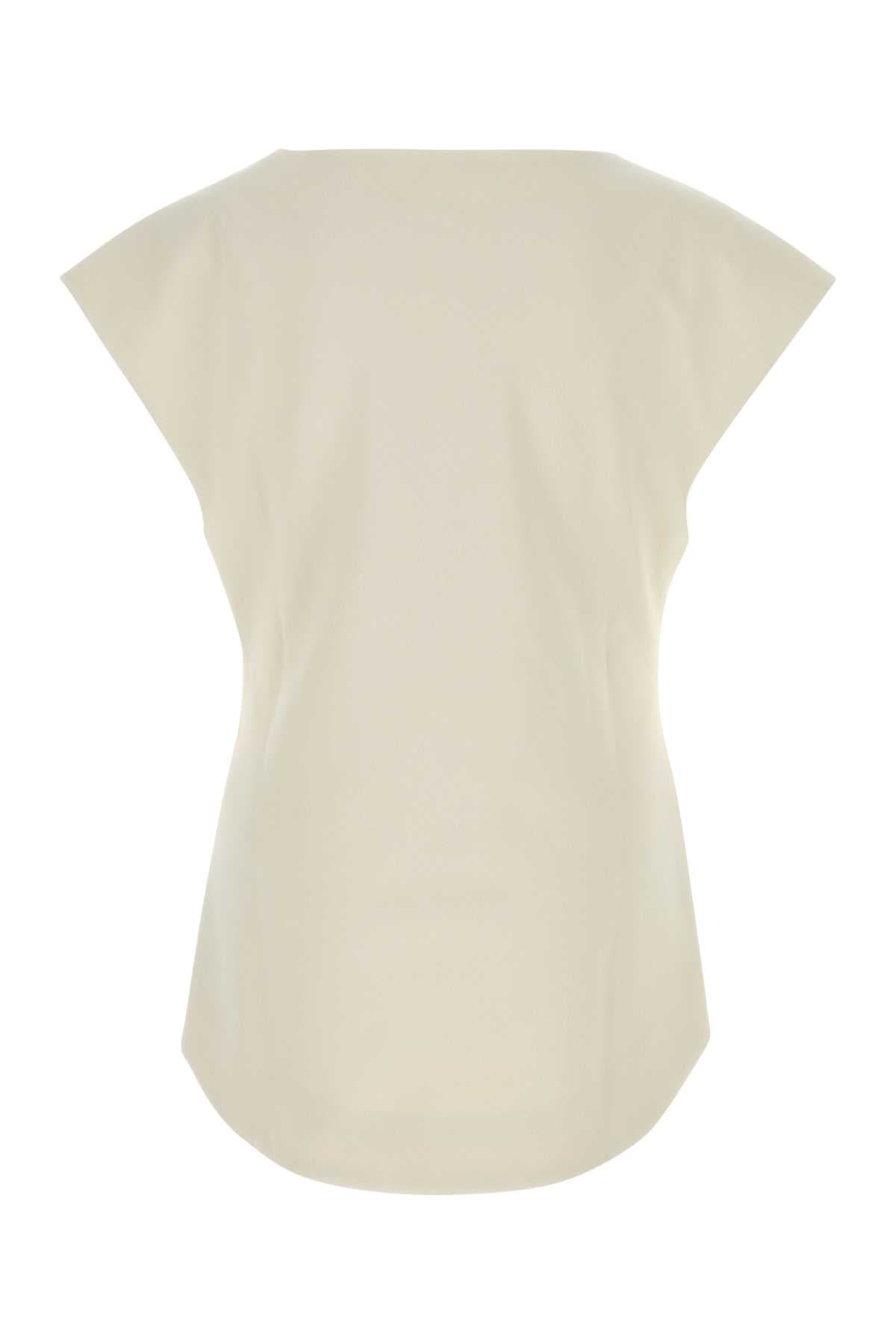 Sand stretch polyester blend Deep Vee tank top - мініатюра 2
