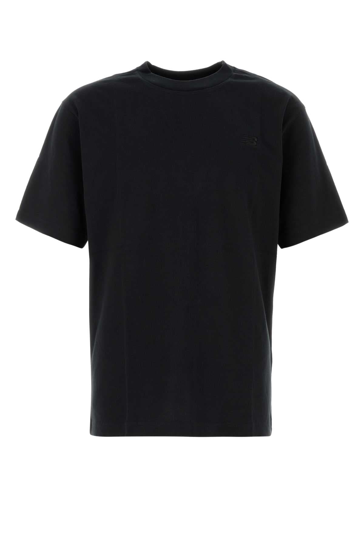Black cotton t-shirt