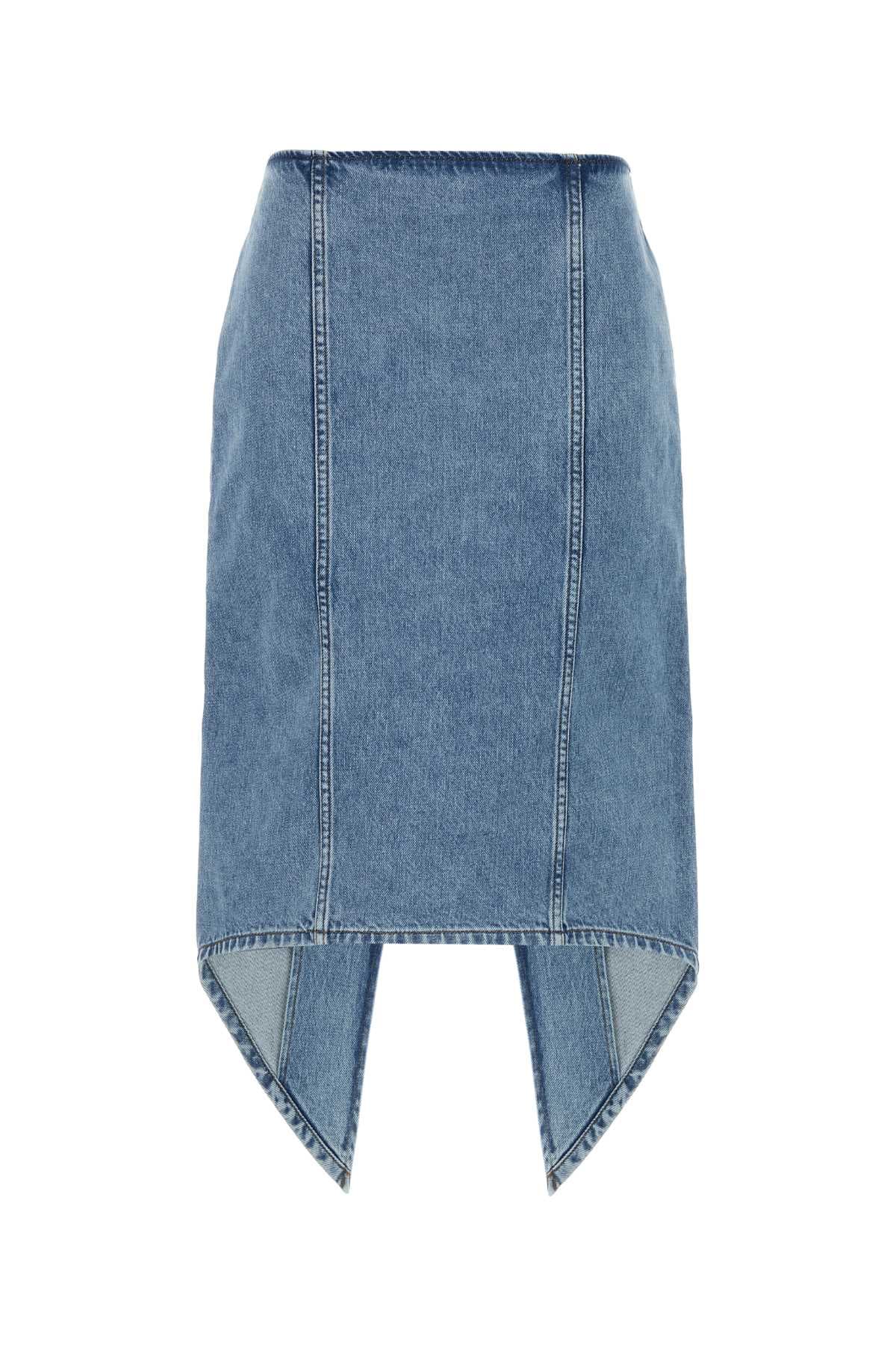 Denim skrit