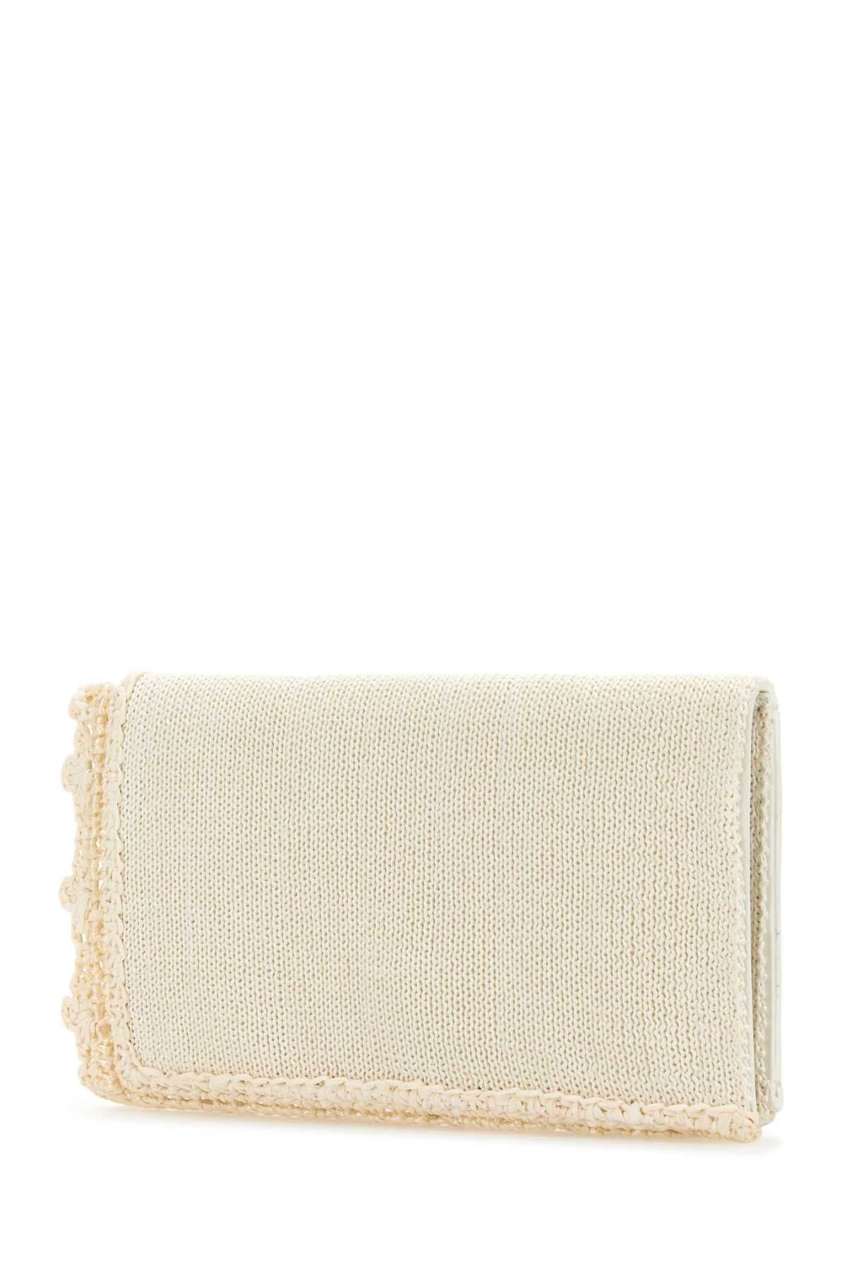 Ivory crochet clutch - мініатюра 2
