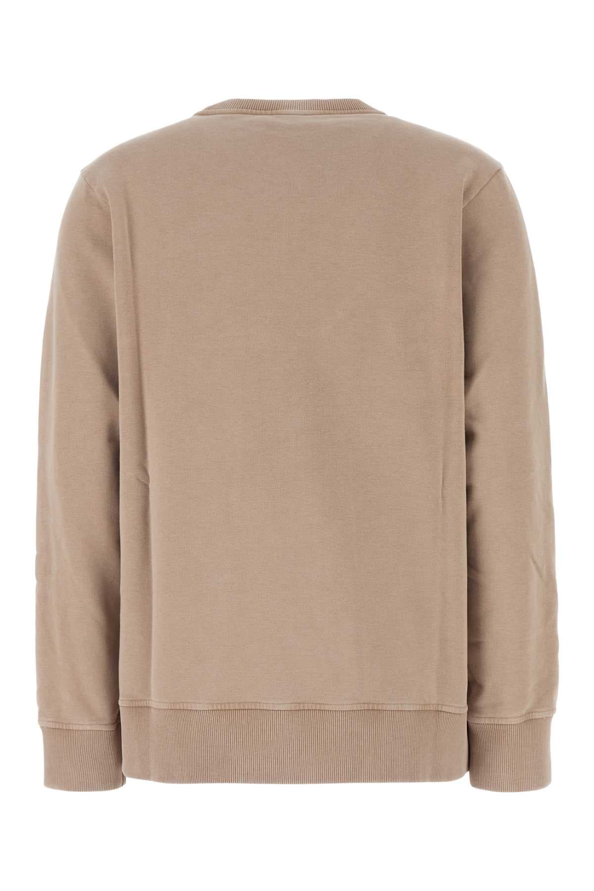 Cappuccino cotton oversize sweatshirt - мініатюра 2
