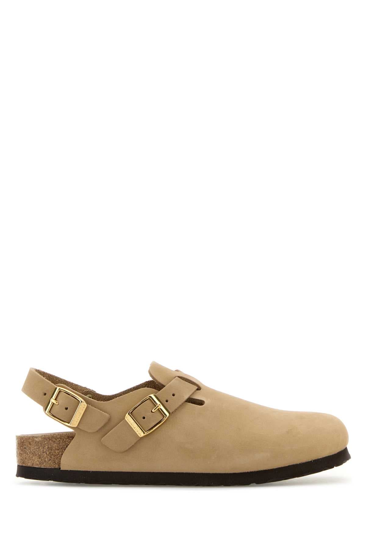 Sand suede Tokyo slippers
