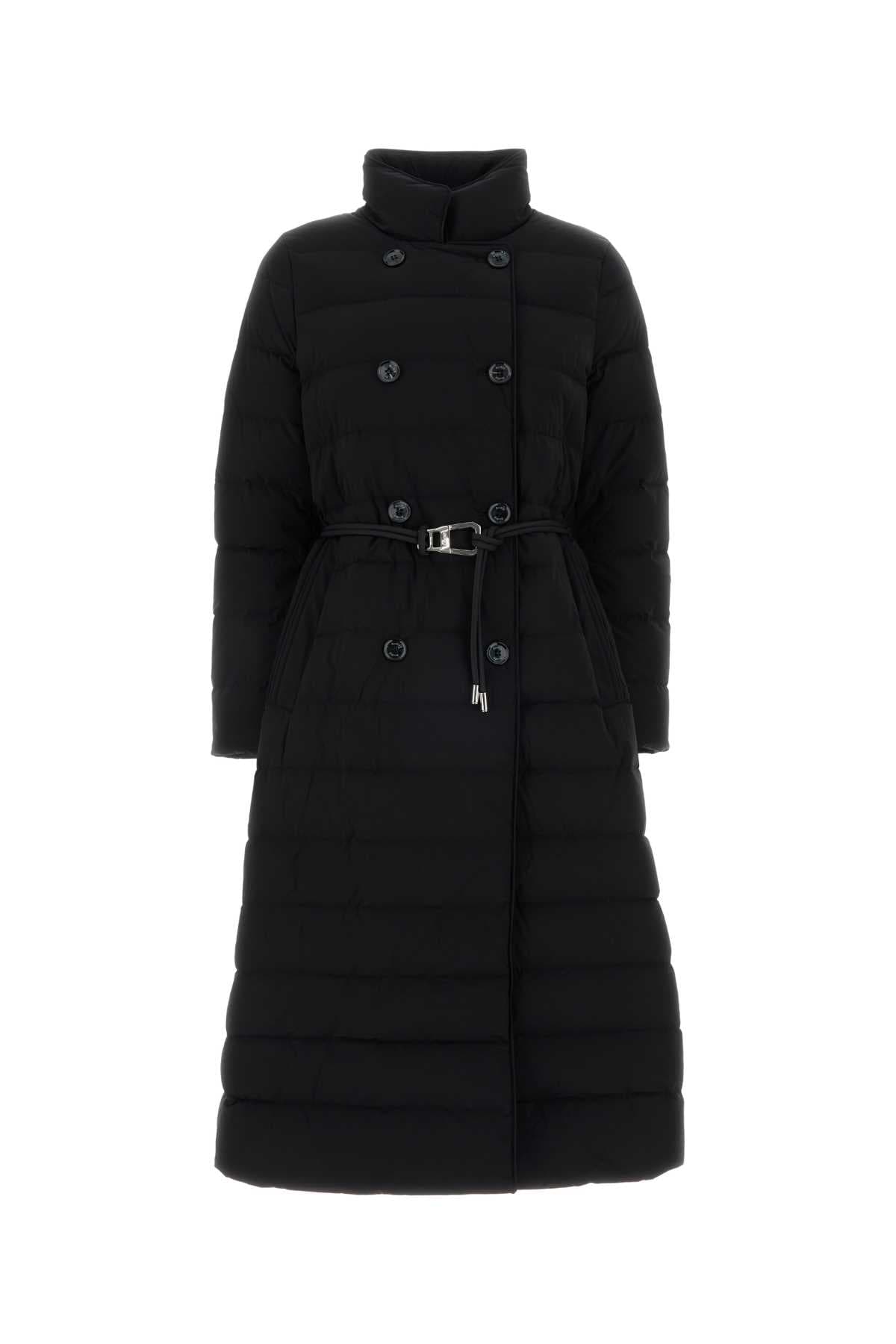 Black nylon blend Raely down jacket