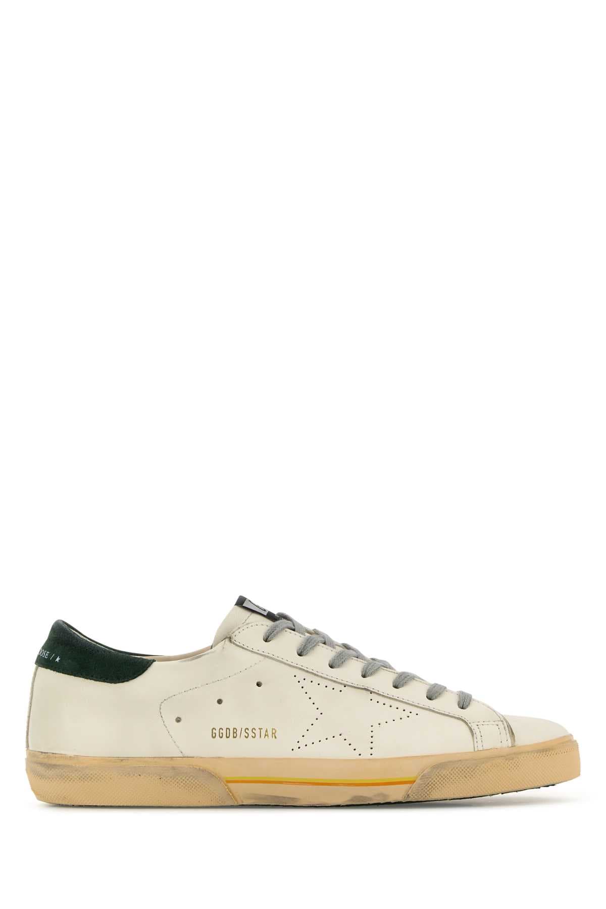 White leather Superstar Skate sneakers