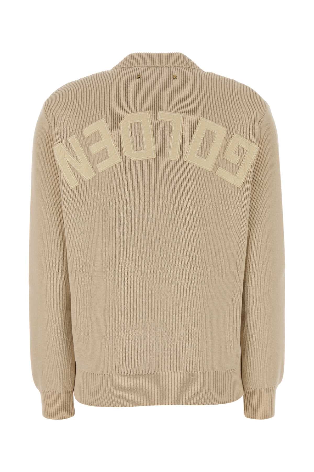Beige stretch cotton blend Dany sweater - мініатюра 2