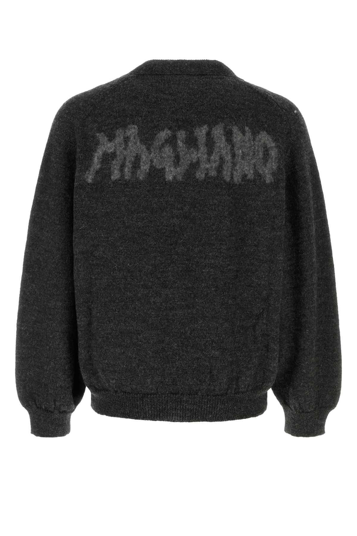 Slate wool cardigan - мініатюра 2