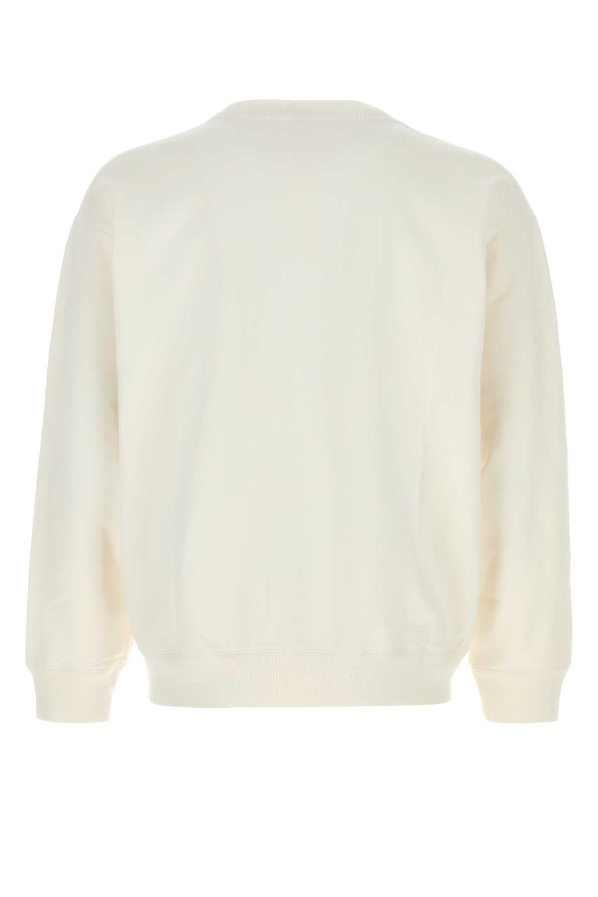 White cotton sweatshirt - мініатюра 2