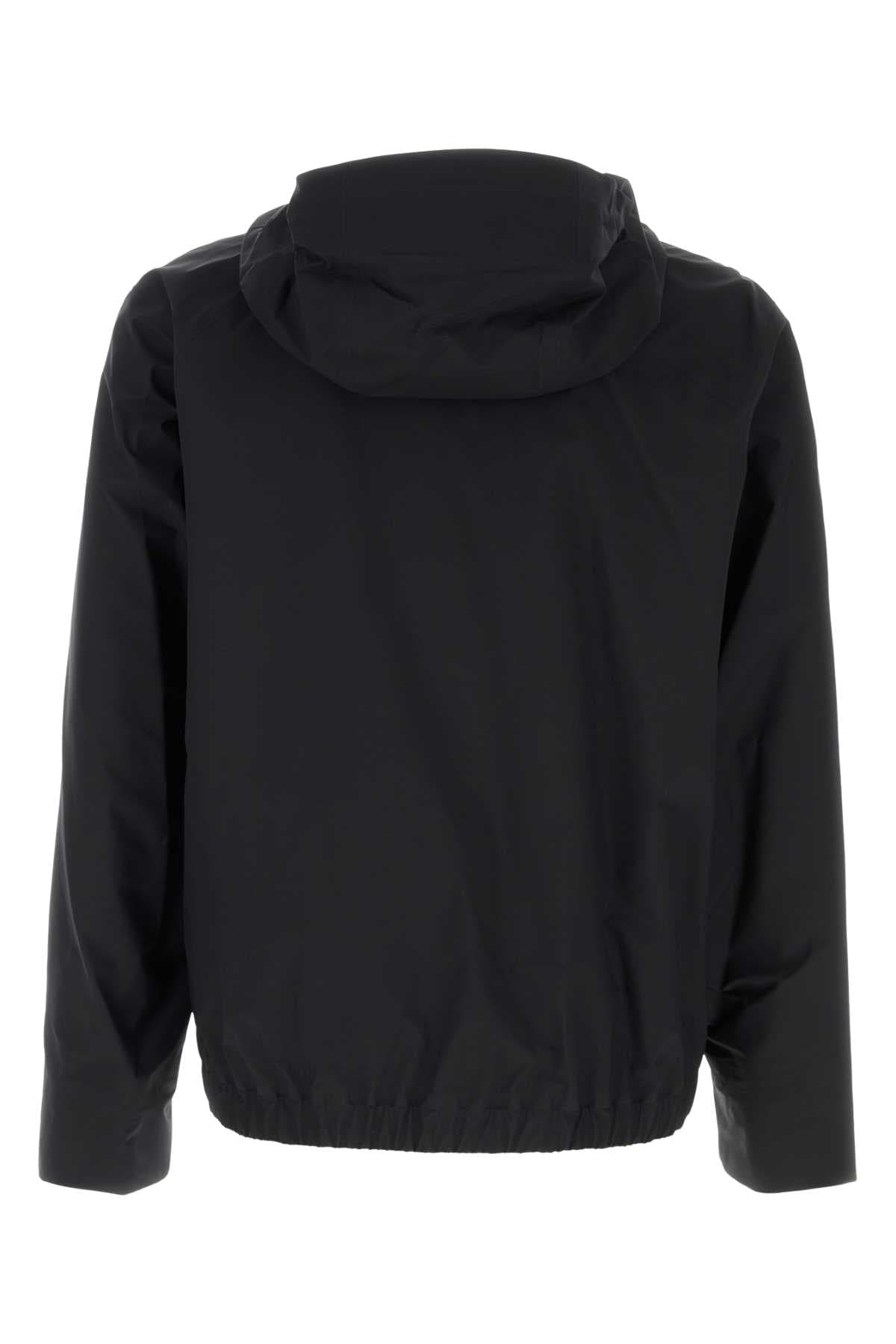 Black nylon Secant jacket - мініатюра 2