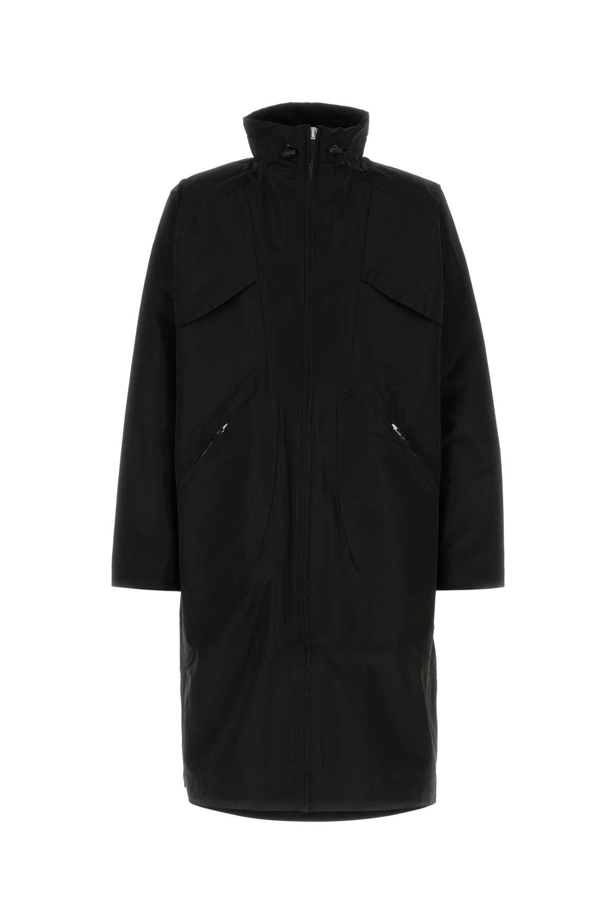 Black polyester jacket