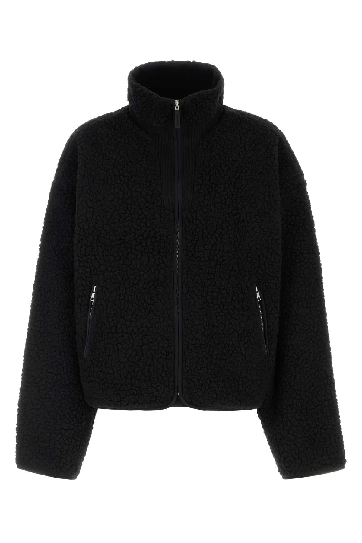 Black teddy jacket