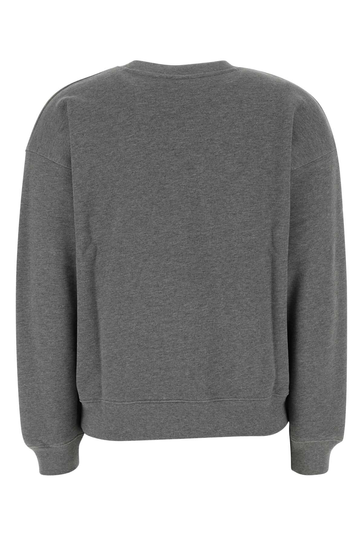 Dark grey cotton sweatshirt - мініатюра 2