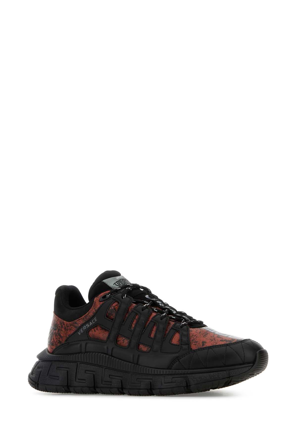 Two-tone leather sneakers - мініатюра 2