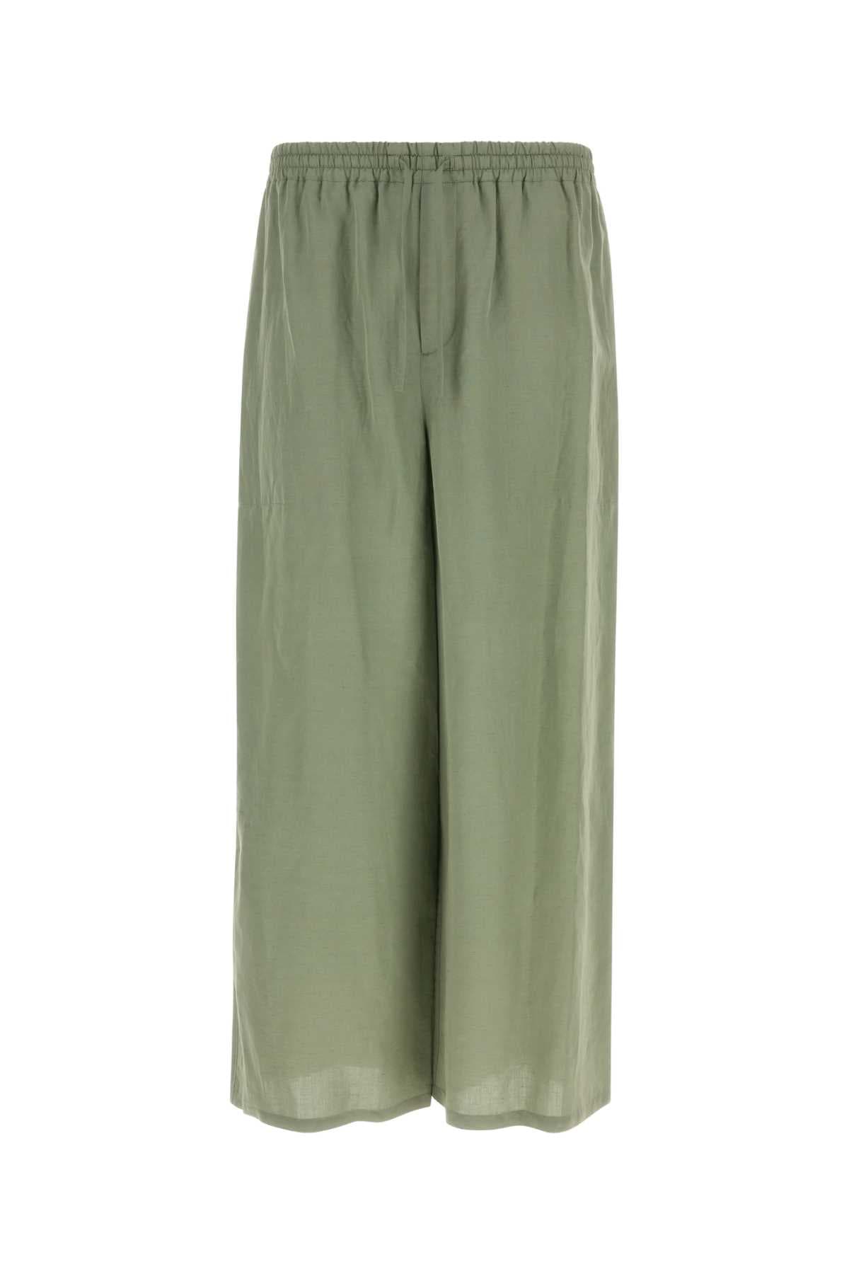 Green viscose blend Paula s Ibiza wide-leg pant