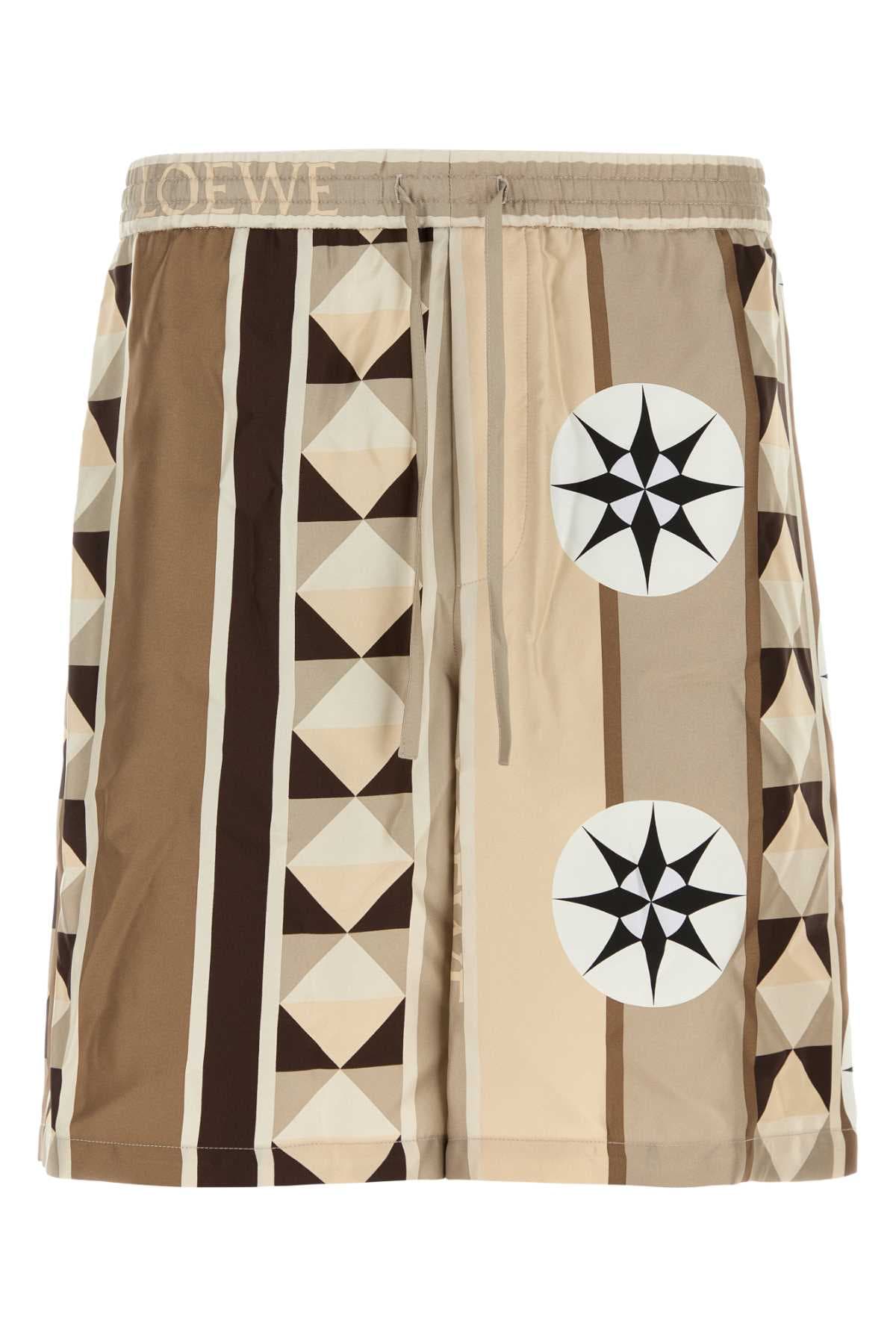 Printed silk Paula s Ibiza bermuda shorts