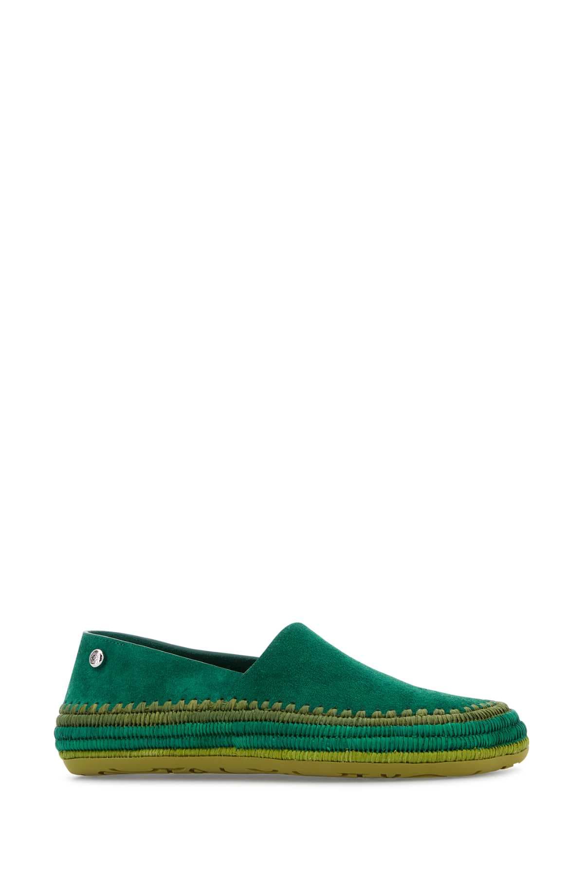 Grass green suede Paula s Ibiza Rio espadrilles - мініатюра 2