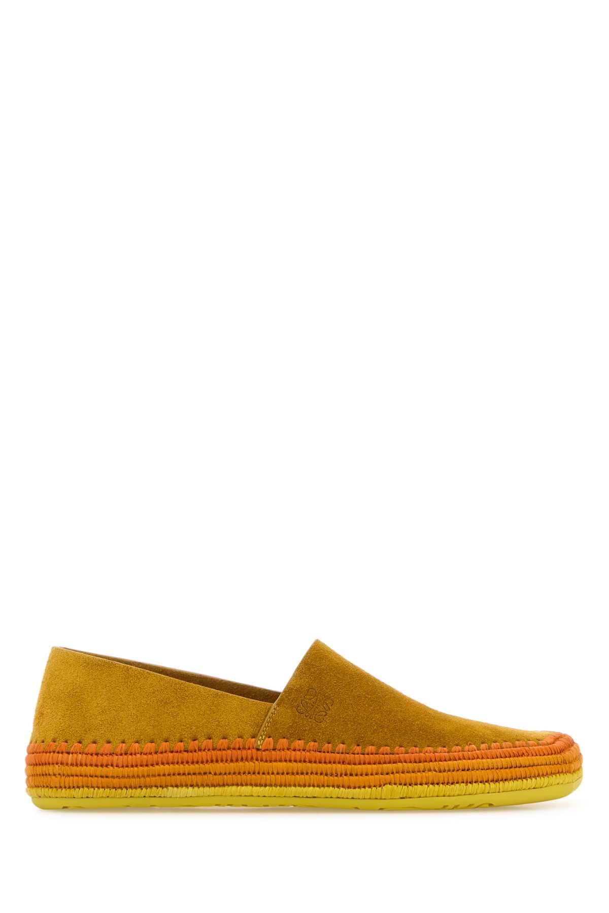Orange suede Paula s Ibiza Rio espadrilles
