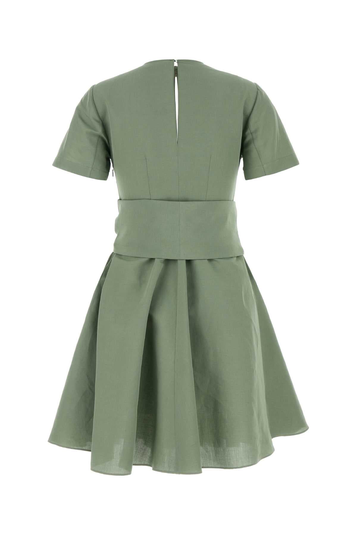 Sage green viscose blend Paula s Ibiza dress - мініатюра 2