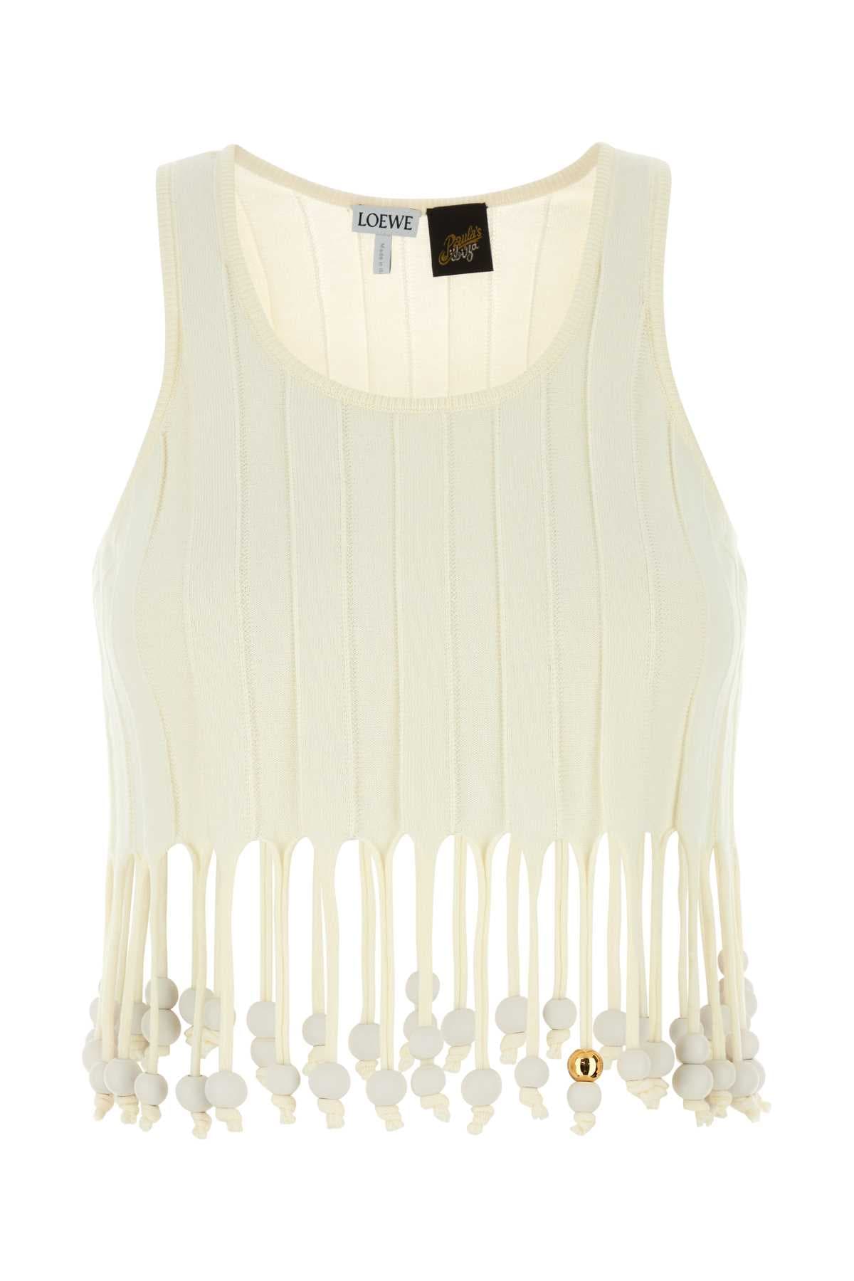 Ivory cotton Paula s Ibiza top