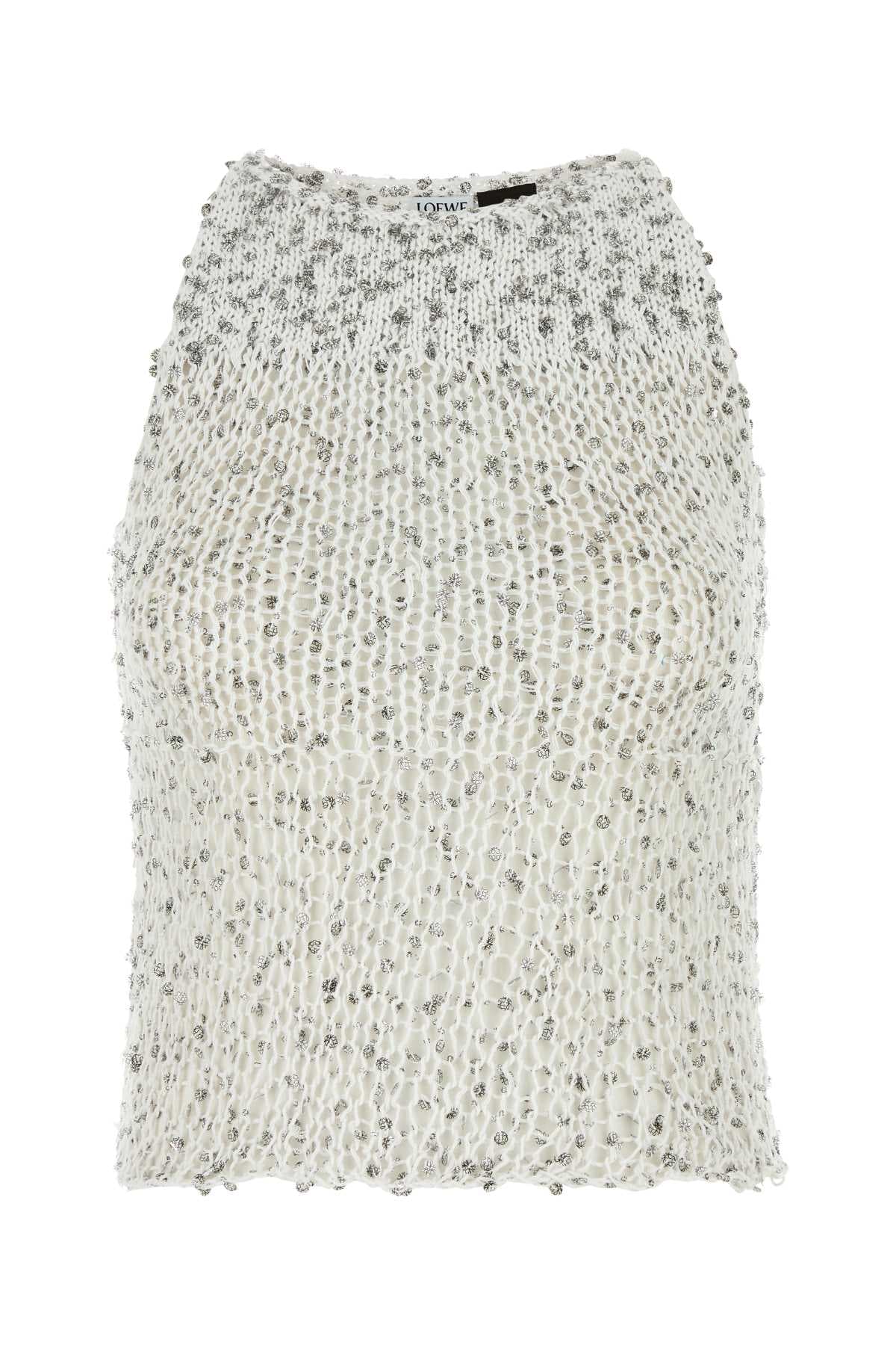 Embellished cotton blend Paula s Ibiza top