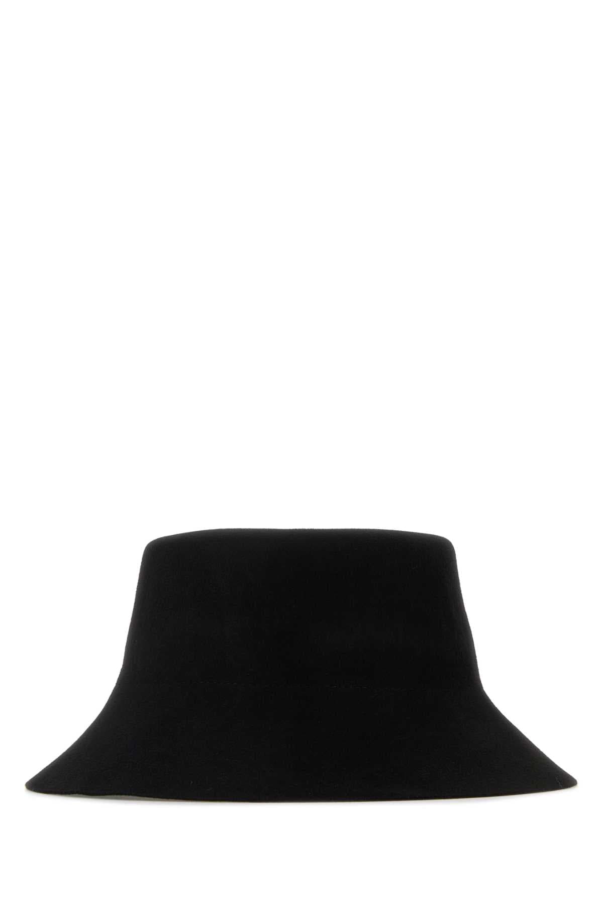 Black wool Petra bucket hat - мініатюра 2