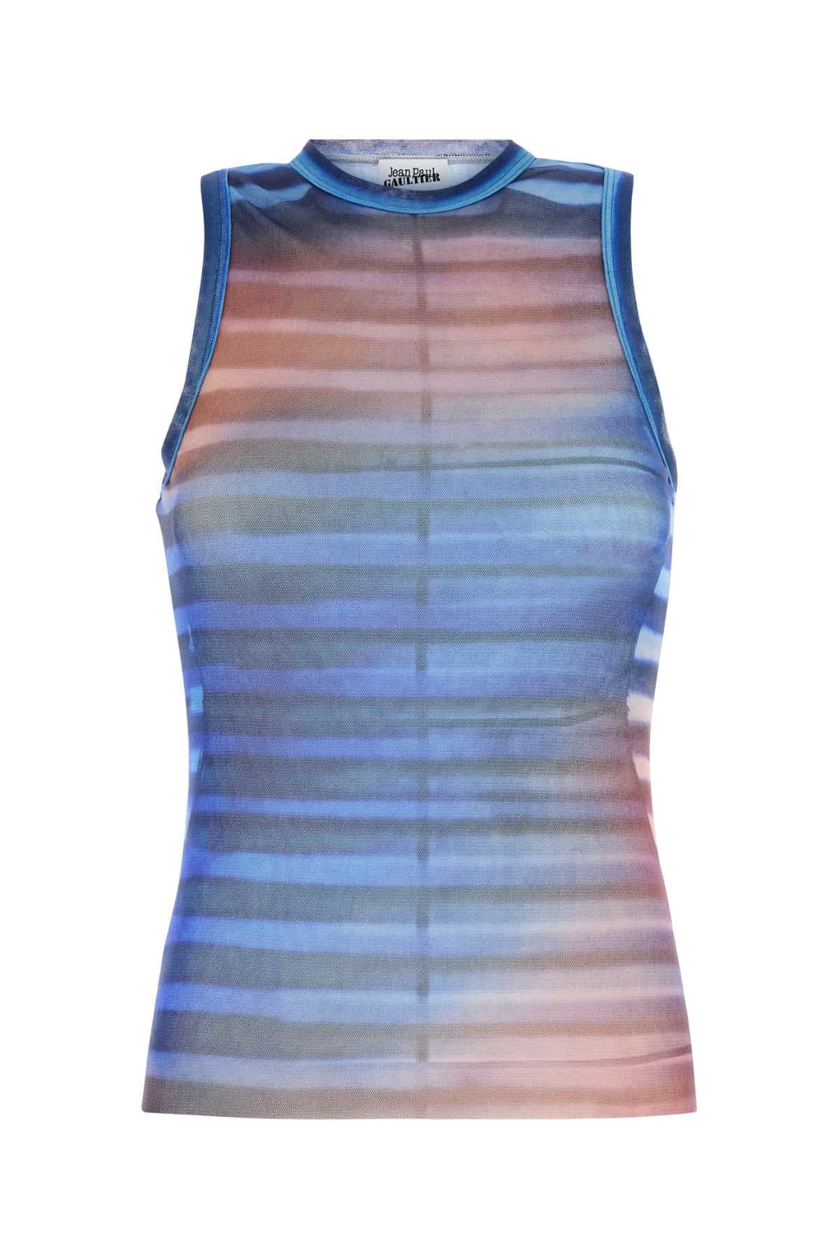 MESH TANK TOP PRINTED AIR