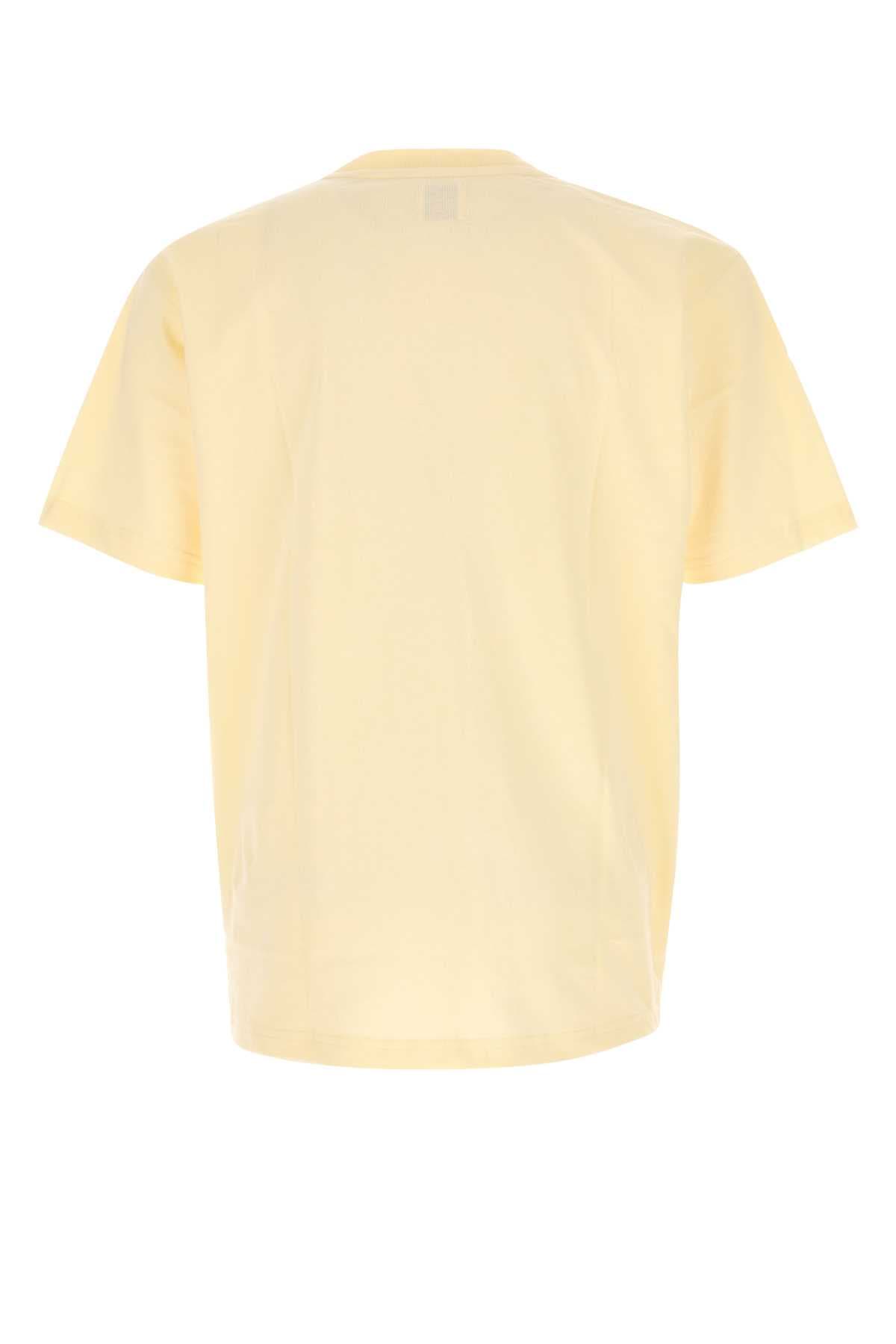 Yellow cotton t-shirt - мініатюра 2