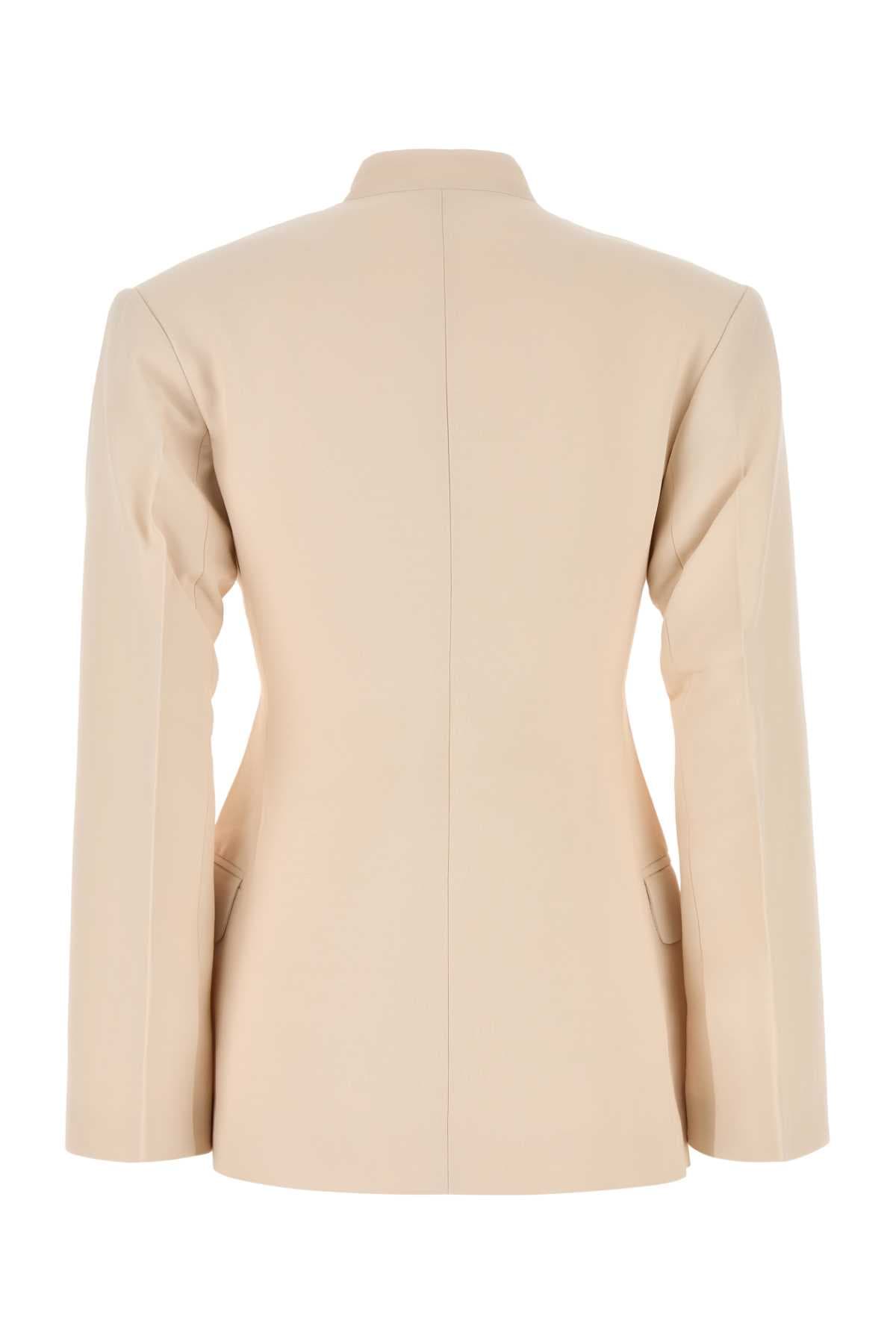 Light pink viscose blend blazer - мініатюра 2