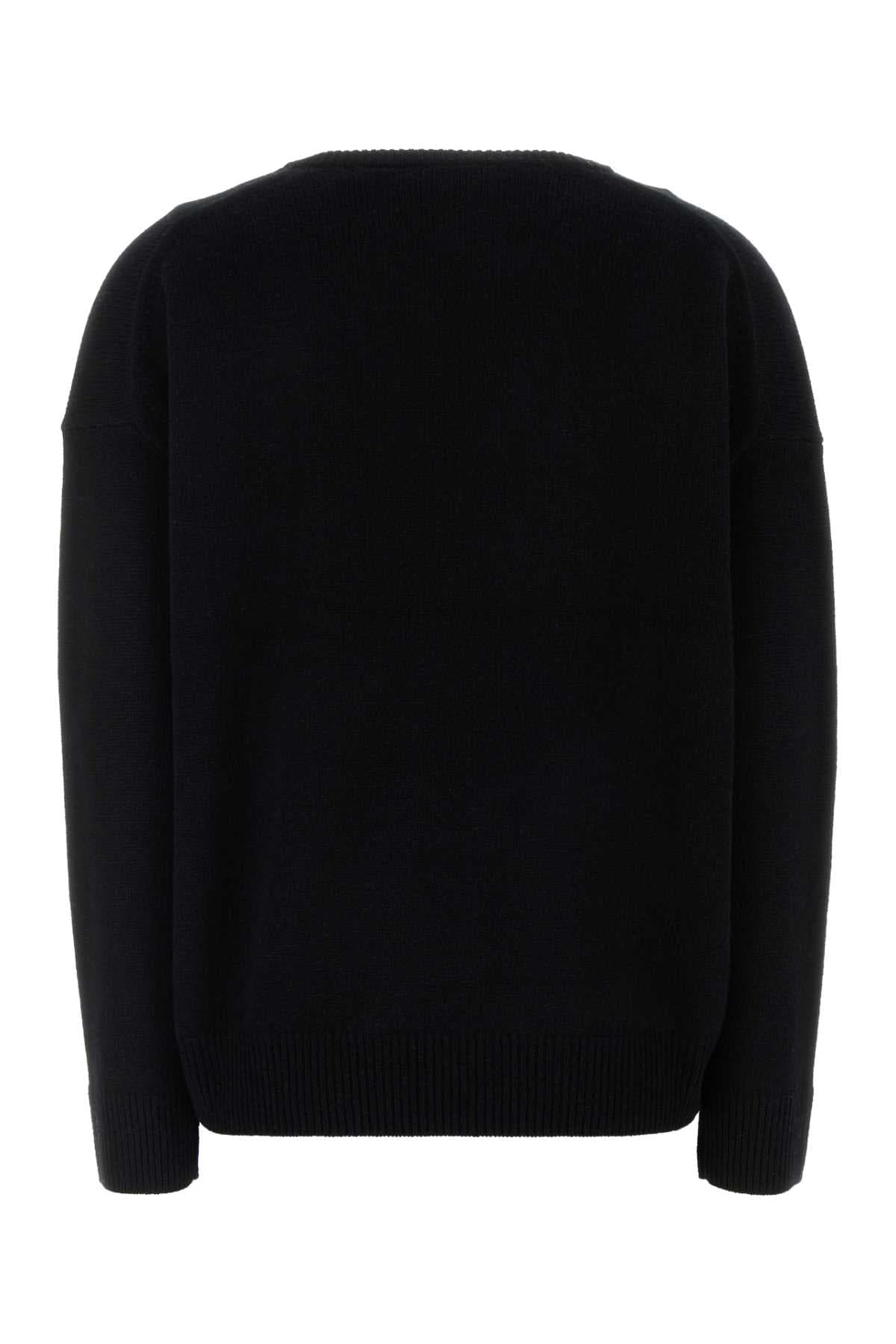 Black cashmere sweater - мініатюра 2