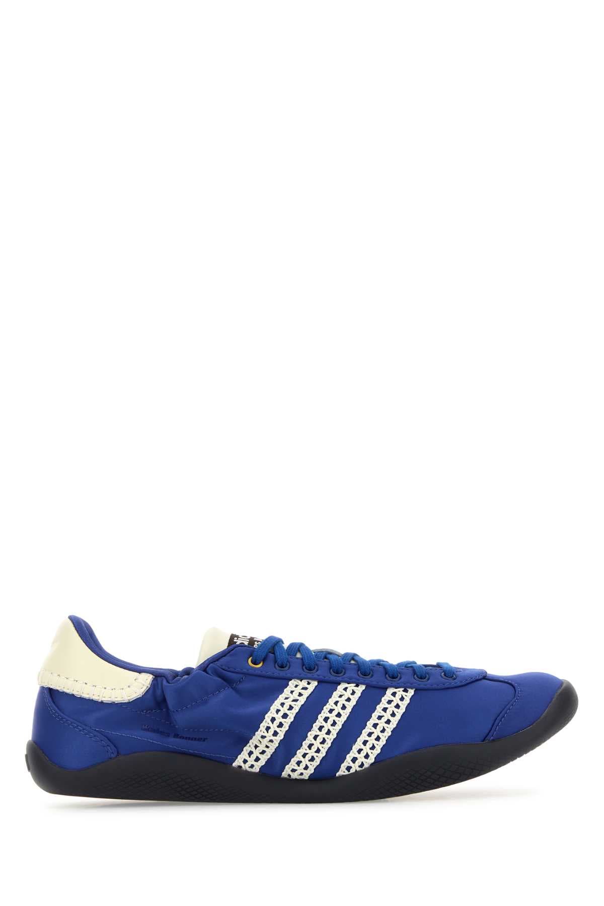 Blue satin Adidas X Wales Bonner Karintha sneakers