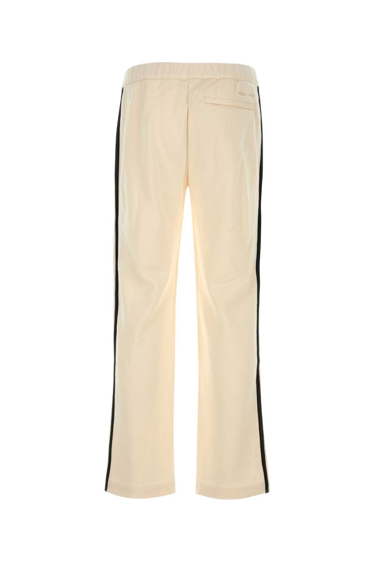 Cream cotton blend Adidas x Wales Bonner joggers - мініатюра 2