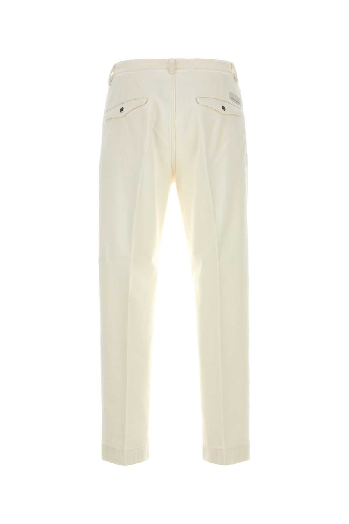 White cotton Tim pant - мініатюра 2
