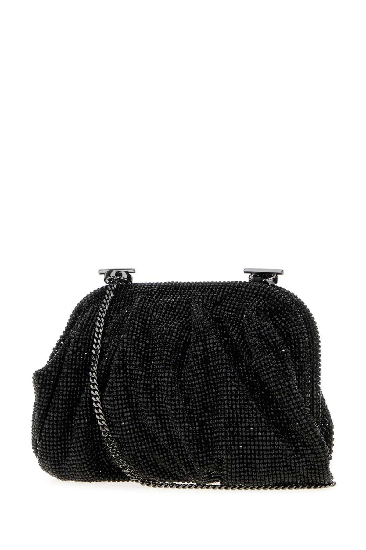 Embellished fabric small Venus clutch - мініатюра 2