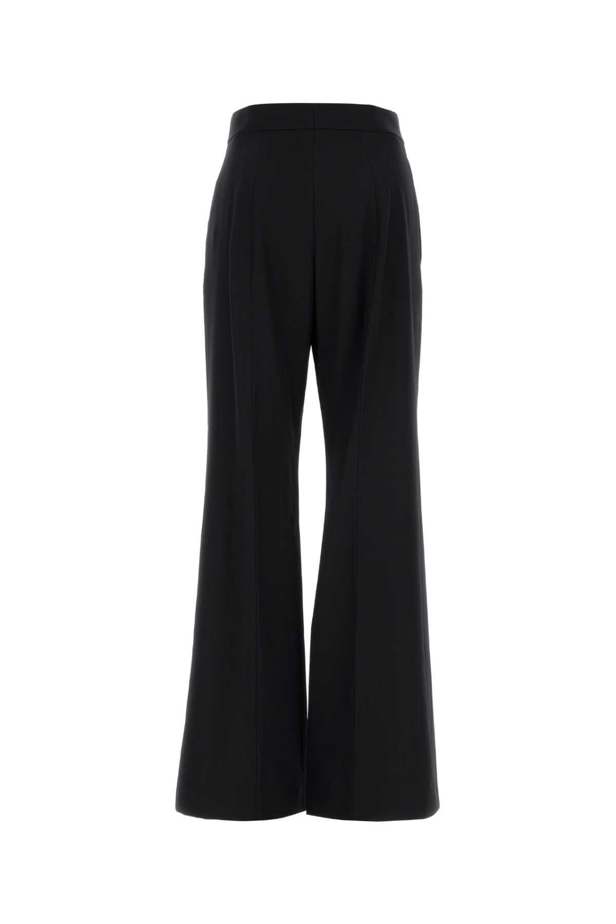 Black wool Evase pant - мініатюра 2