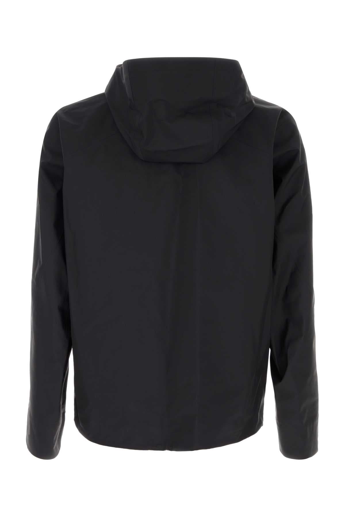 Black nylon Arris windbreaker - мініатюра 2