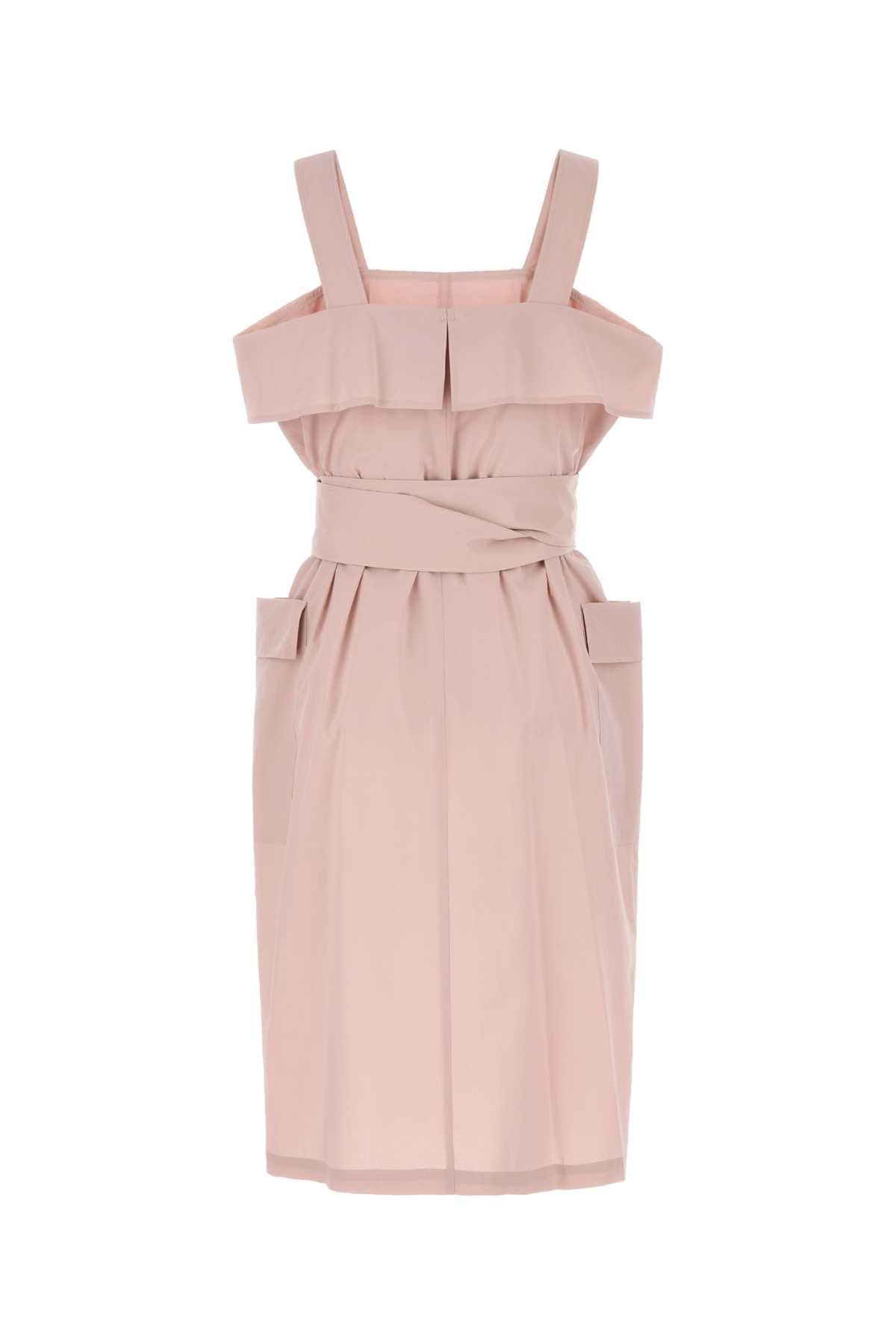 Pink cotton Arte1234 dress - мініатюра 2