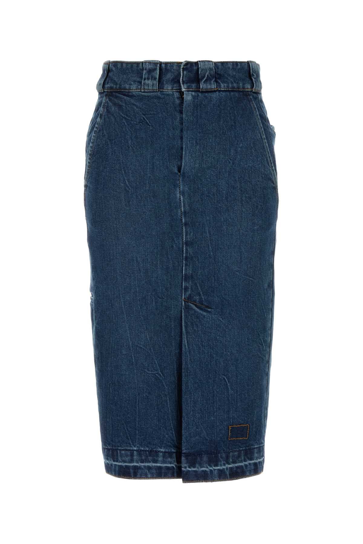 Denim skirt