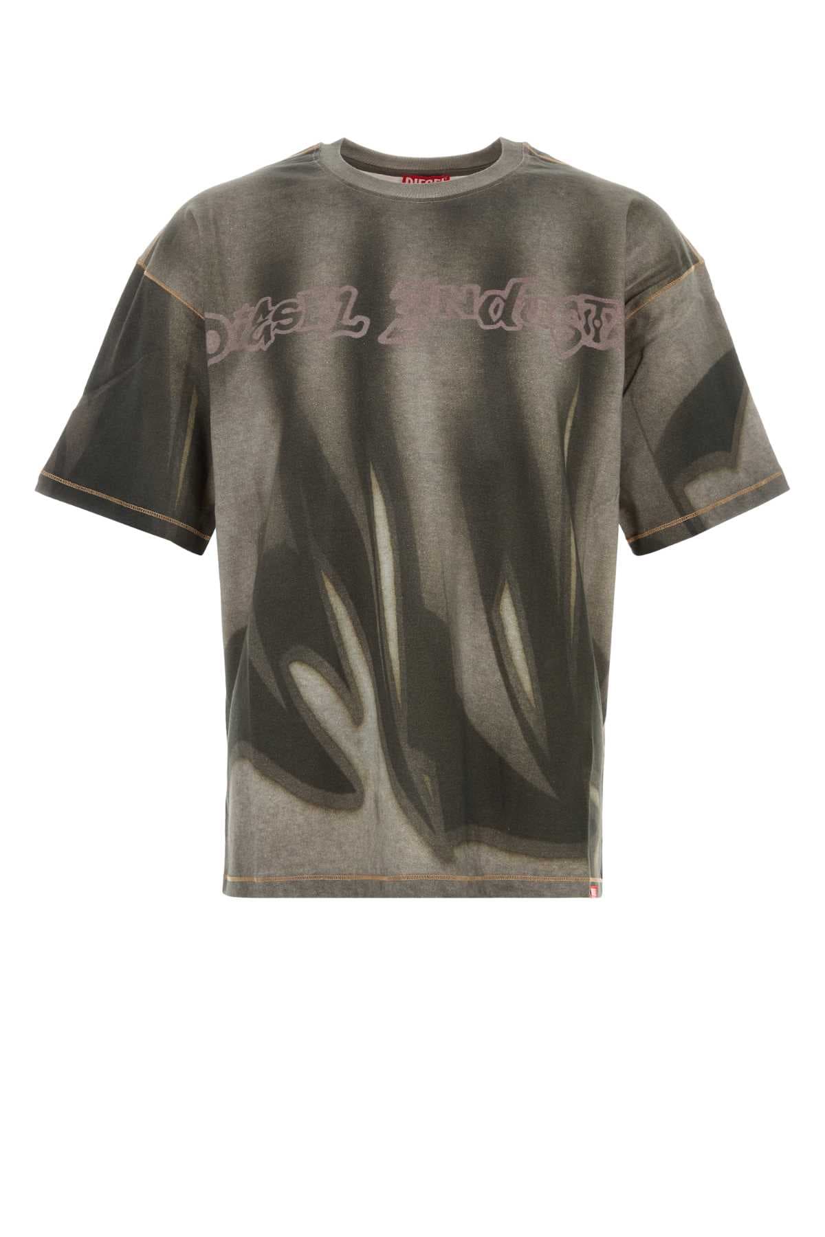 Printed cotton t-shirt