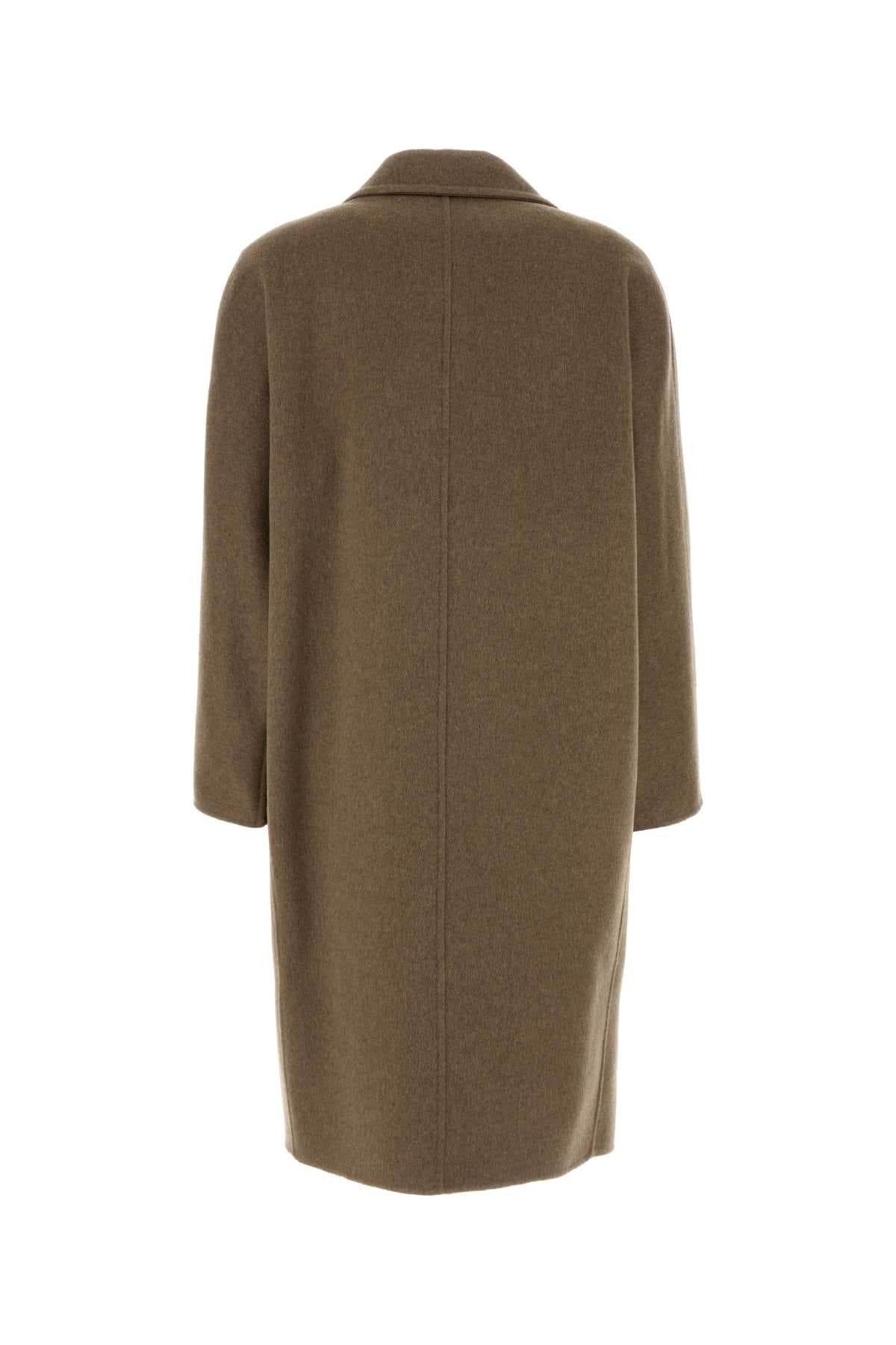 Cappuccino cashmere Ardenne coat - мініатюра 2