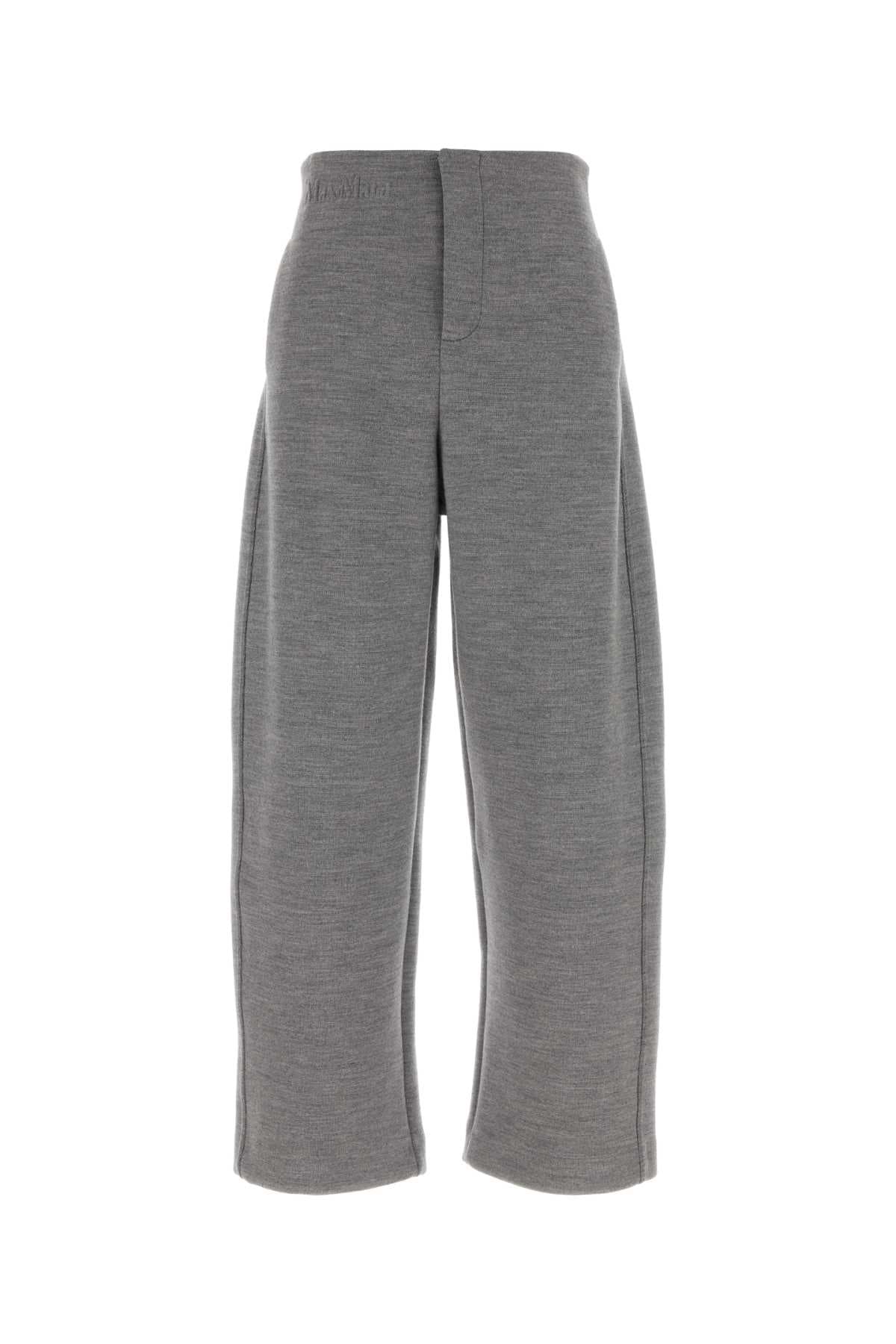 Grey wool blend Ebrien pant
