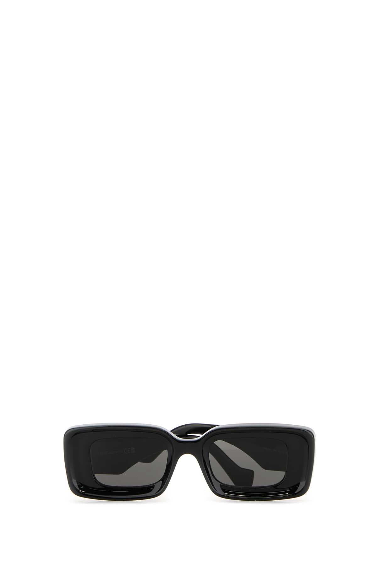 Black acetate sunglasses - мініатюра 2