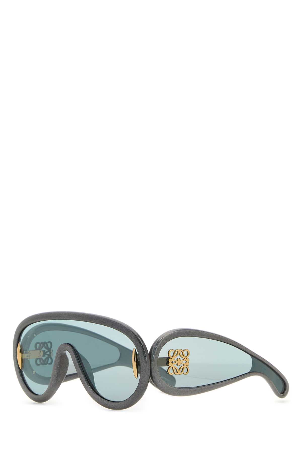 Grey acetate sunglasses